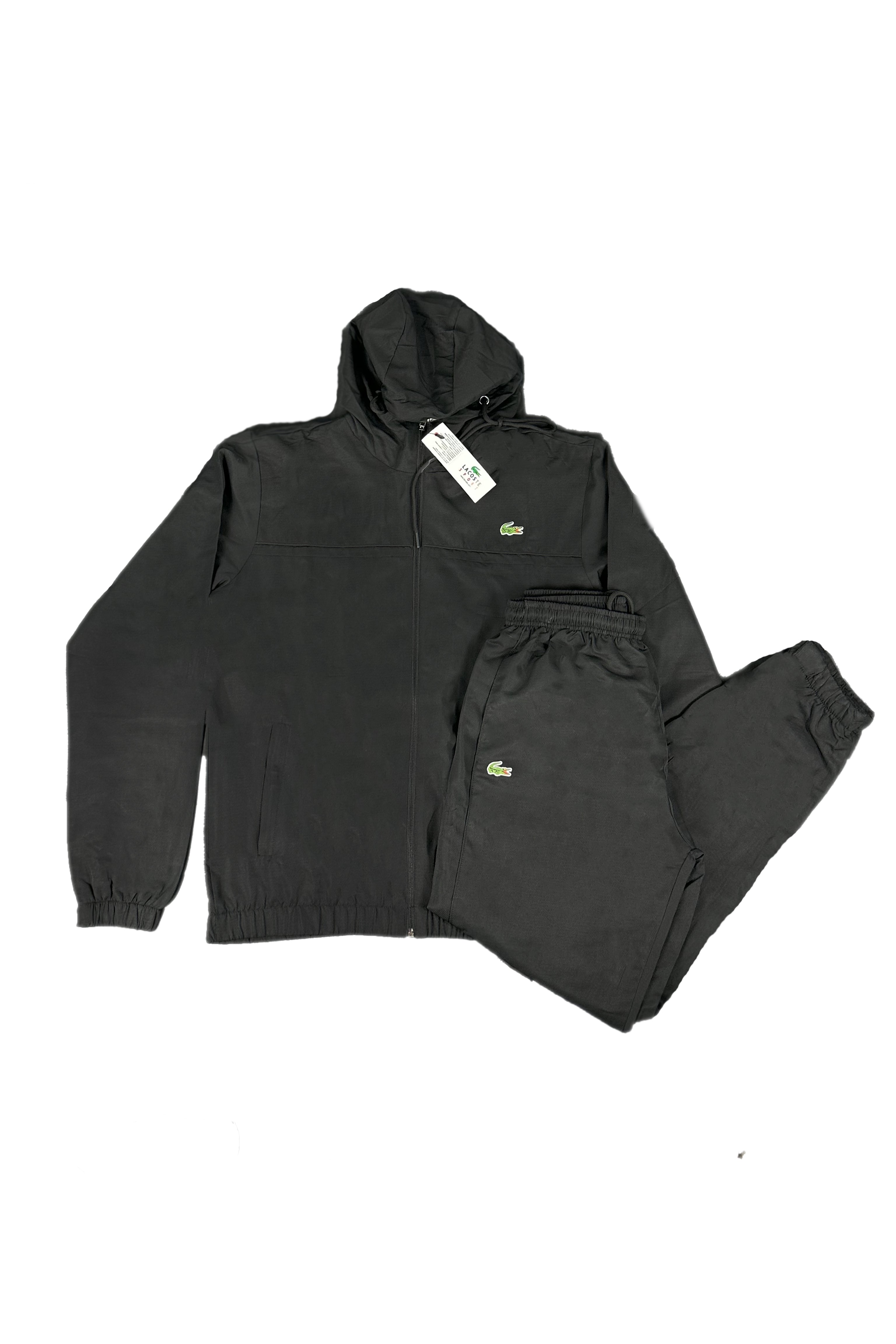 Tracksuit Lacoste total black