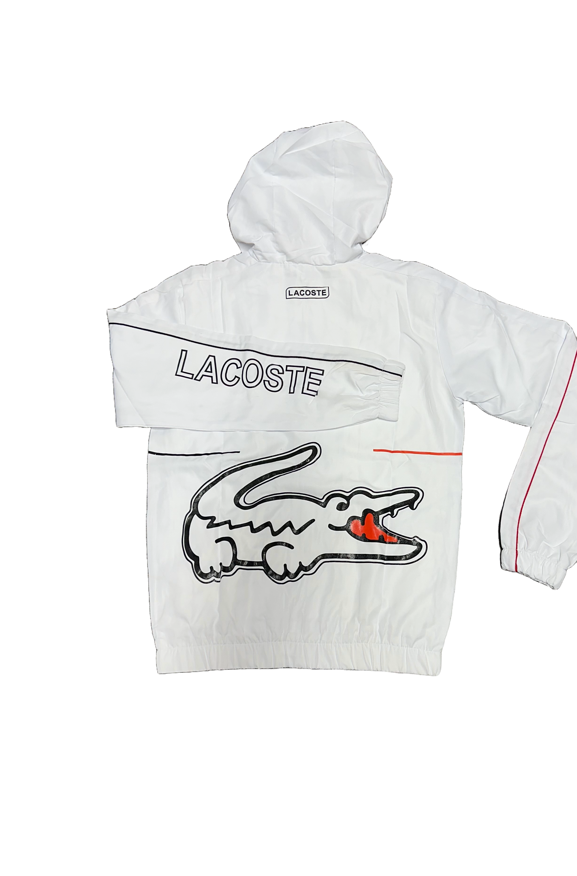 Tuta Lacoste white krokodile🐊🔥