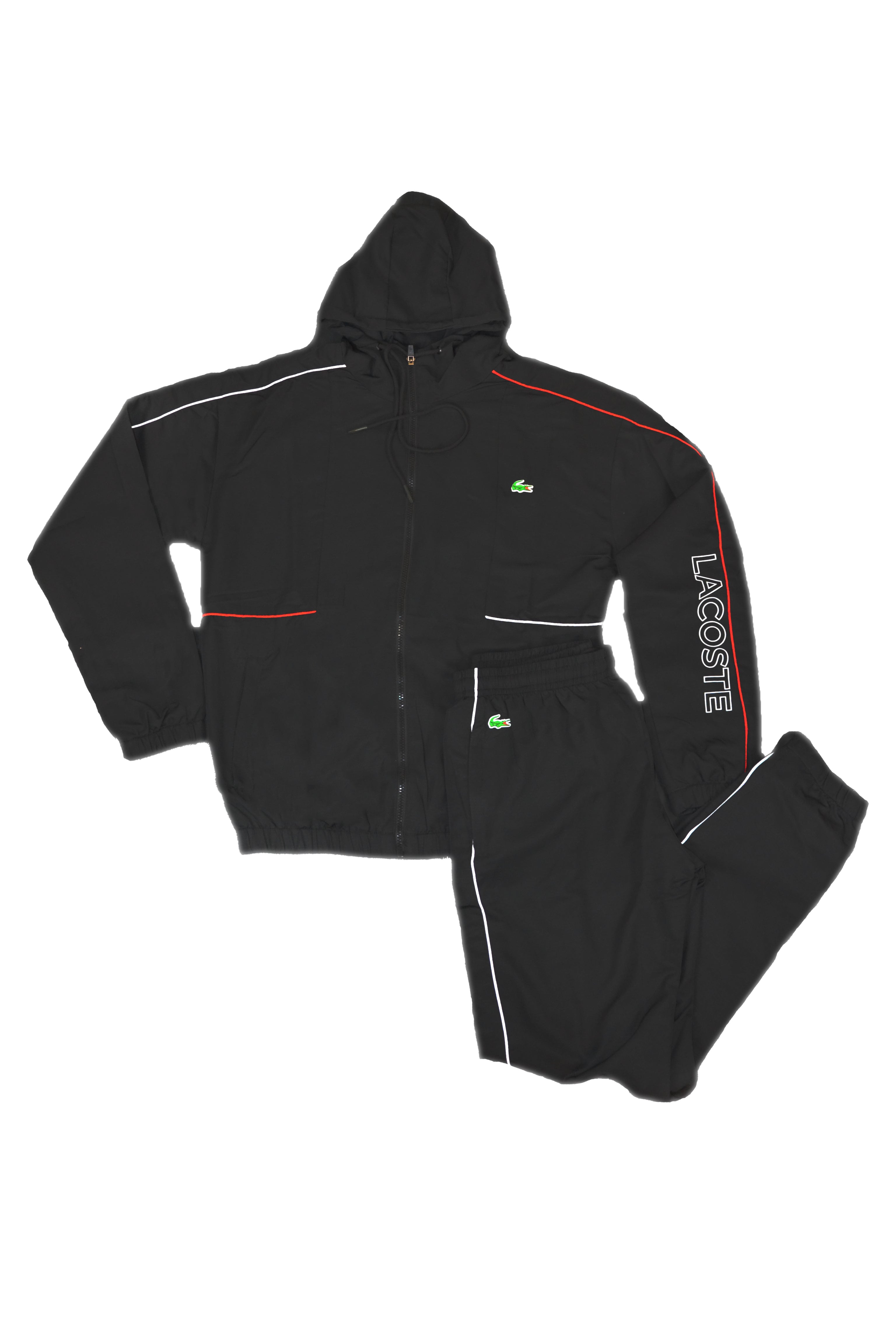 Tracksuit lacoste black krokodile 🐊🔥