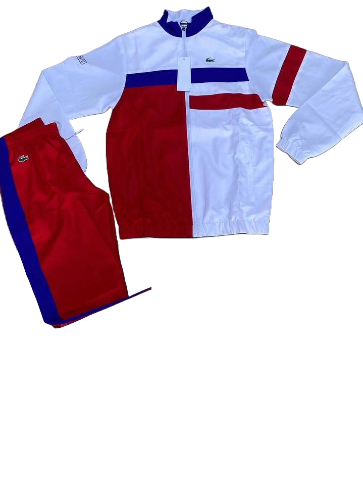 Tracksuit Lacoste red&white